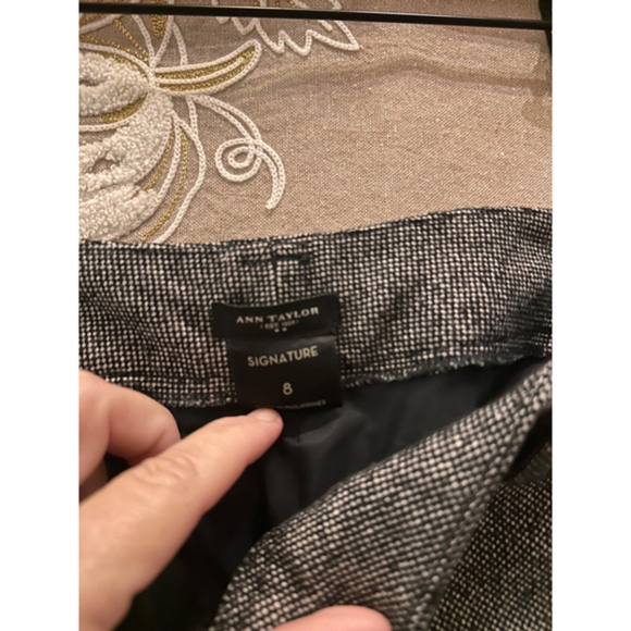 Ann Taylor Gray Trouser Pants Women's Size 8 - Picture 4 of 7